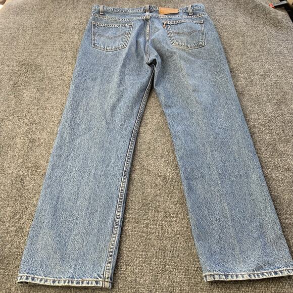 Vintage Levi’s 505 Orange Tab Mens Jeans Regular Fit Size 38x30 (Actual 37x30) - Picture 2 of 16